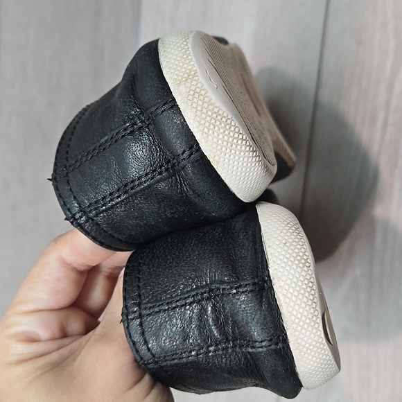 Frye Womem Melanie Black Leather Slip-On Shoes Flats Sz 7.5M - Picture 6 of 12